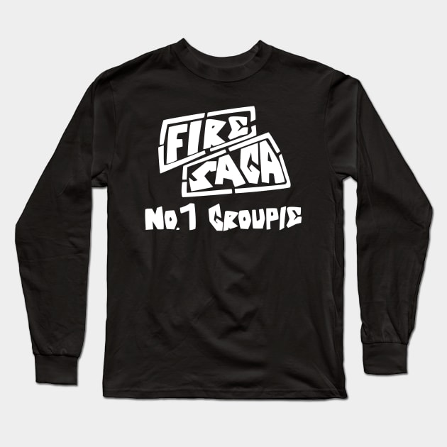 Eurovision Fire Saga Number 1 Groupie Long Sleeve T-Shirt by NerdShizzle